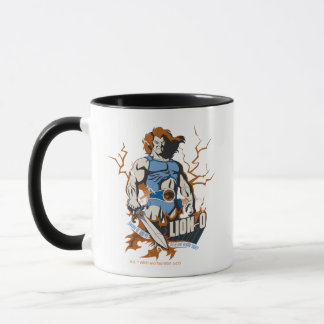 Taza ThunderCats | Gráfico eléctrico de león-O