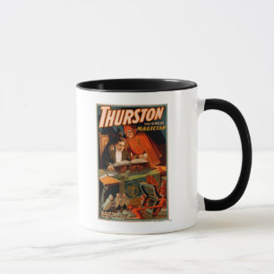 Taza Thurston el gran mago con la magia del diablo