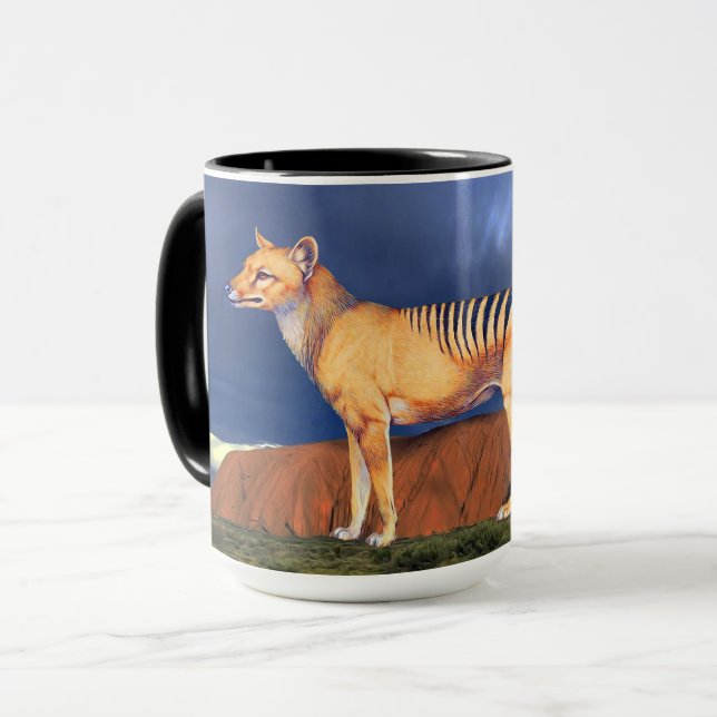 Taza Thylacine (tigre tasmano) (Anverso izquierdo)