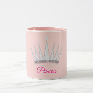 Taza Tiara Corona de Princesa Real