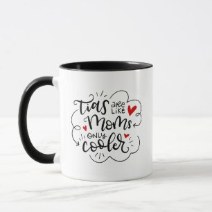 Taza Tias (tías) son como los de mamá, sólo más fre