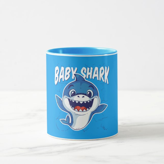 TAZA TIBURÓN DIVERTIDO DEL BEBÉ (Centro)