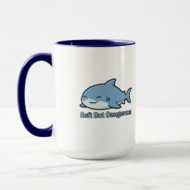 Taza Tiburón Regordete Dormilón Kawaii