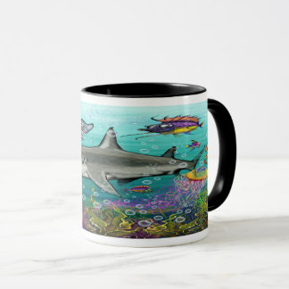 Taza Tiburones