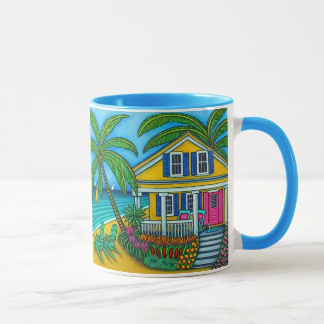 Taza Ticket al paraíso Mug (Derecha)