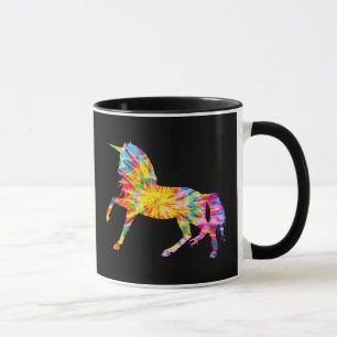 TAZA TIE DYE UNICORN