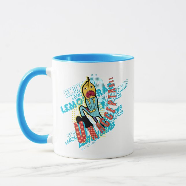 Taza Tiempo de aventura | Agarra de limón "INACEPTABLE" (Izquierda)