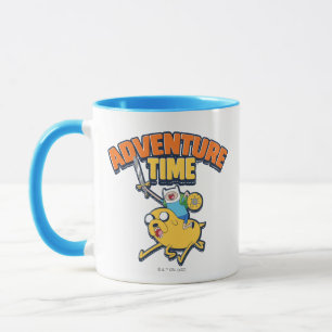 Taza Tiempo de aventura   Finn Riding Jake