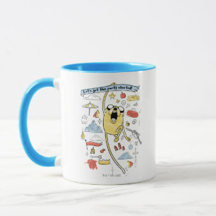 Taza Tiempo de aventura   Jake Sketch, "Fiesta"