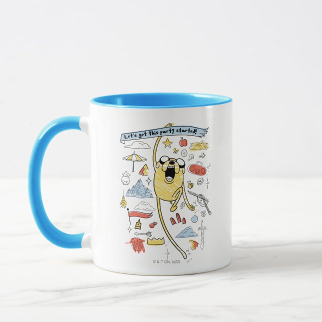 Taza Tiempo de aventura | Jake Sketch, "Fiesta" (Izquierda)