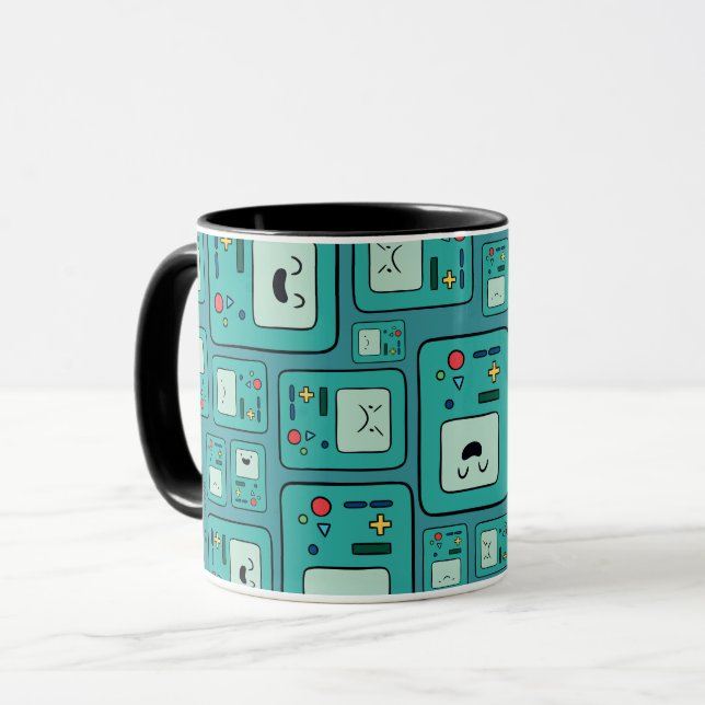 Taza Tiempo de aventura | Modelo BMO (Anverso izquierdo)
