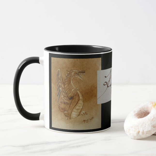 Taza Tiempo de café II (Con donut)