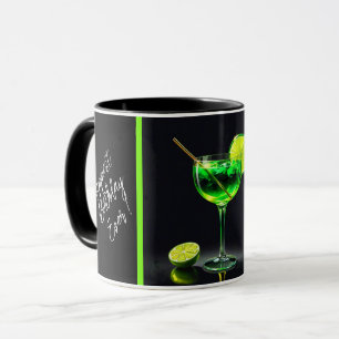 Taza Tiempo de fiesta Neon Popular Personalizado