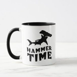 Taza Tiempo de martillo   Diseño Para Los Amantes Del T