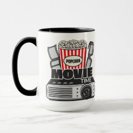 Taza Tiempo de película de nombre personalizado