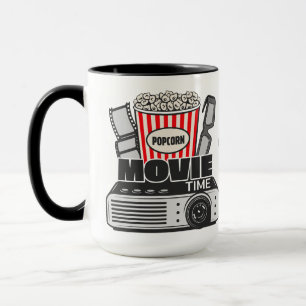 Taza Tiempo de película de nombre personalizado