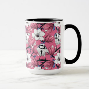 Taza Tiempo de primavera en rosa