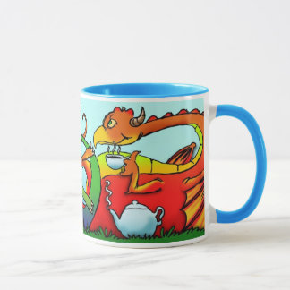 Taza Tiempo del té del dragón