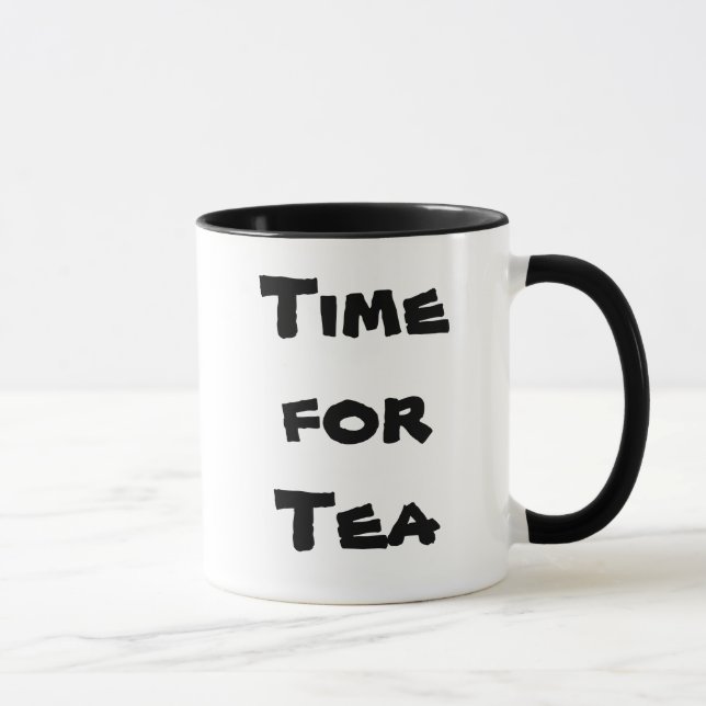 Taza Tiempo del té (mano derecha) (Derecha)