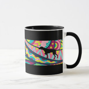 Taza Tiempo enrrollado del café de Vizsla