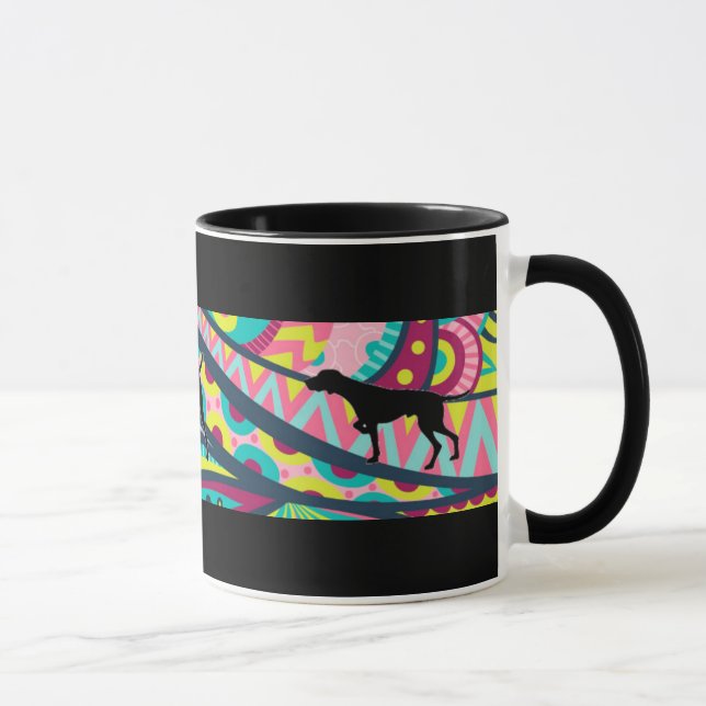 Taza Tiempo enrrollado del café de Vizsla (Derecha)