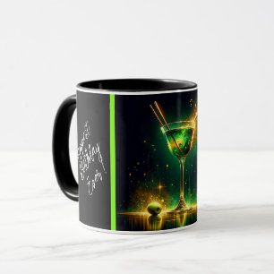 Taza Tiempo Fiesta neón de moda personalizado