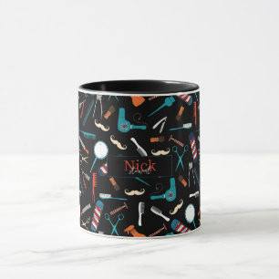 Taza Tienda de Barbería Personalizada