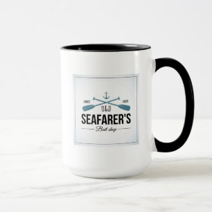 Taza Tienda vieja del cebo de los navegantes