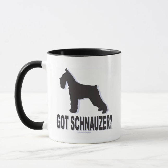 Taza ¿Tienes a Schnauzer? (Izquierda)