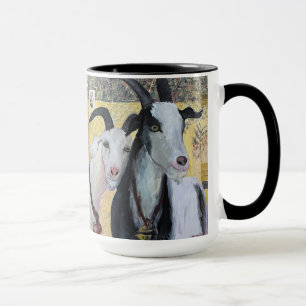 Taza ¿Tienes cabra? 'Cerca de ti' Goats Mug