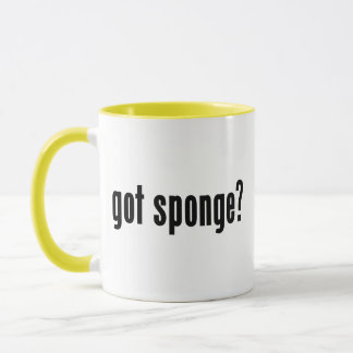 Taza ¿Tienes esponja?