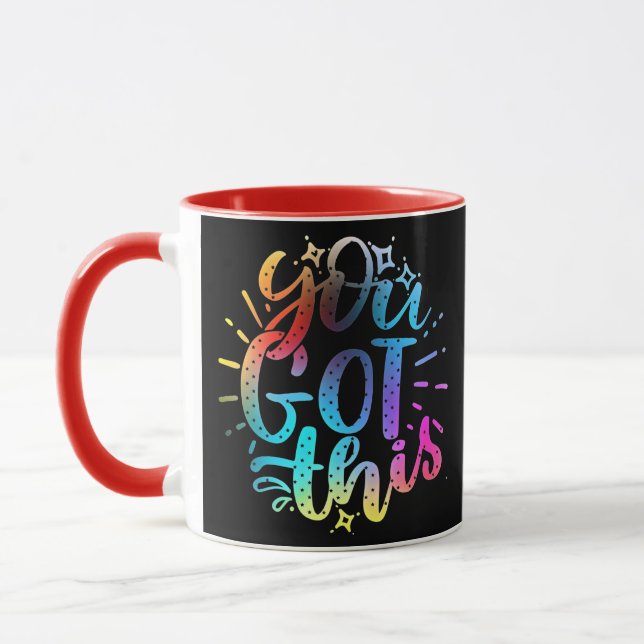 Taza Tienes estas estrellas y colores inspiradores (Izquierda)