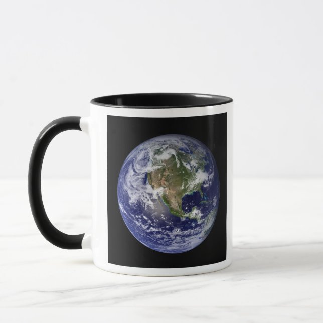 Taza Tierra completa mostrando América del Norte 3 (Izquierda)