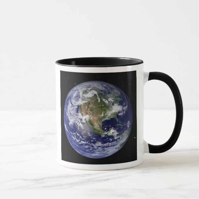 Taza Tierra completa mostrando América del Norte 4 (Derecha)