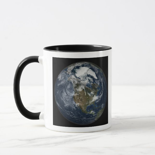 Taza Tierra completa mostrando América del Norte 5 (Izquierda)