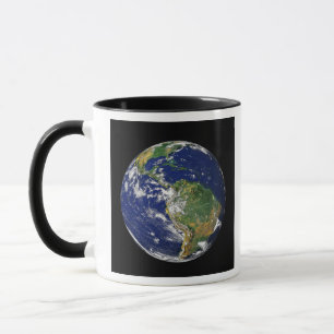 Taza Tierra completa mostrando América del Sur