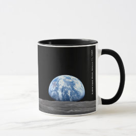 Taza Tierra en la Luna, Apolo 11, 1969