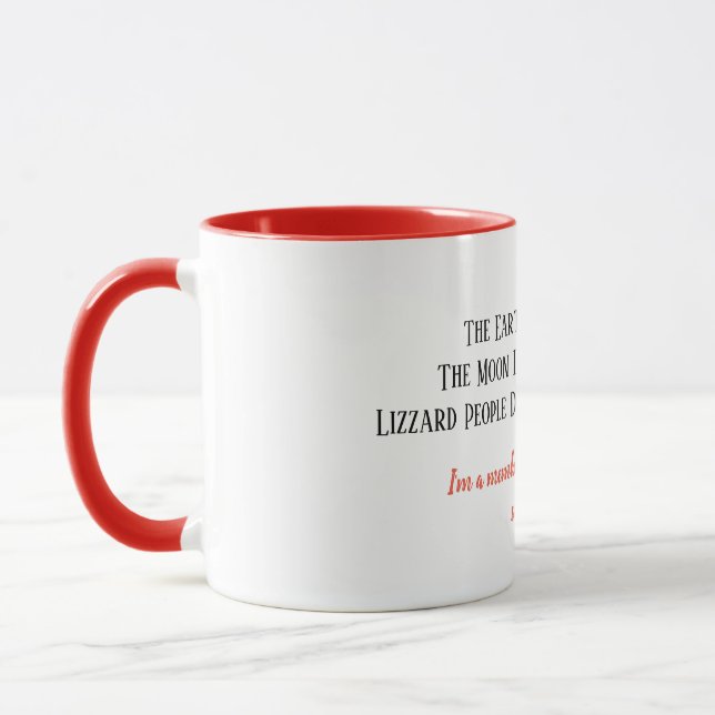 Taza Tierra no completamente (Izquierda)