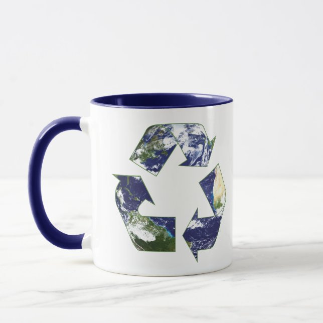 Taza Tierra - Reciclaje (Izquierda)