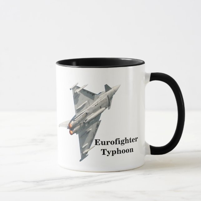Taza Tifón Eurofighter con monograma (Derecha)