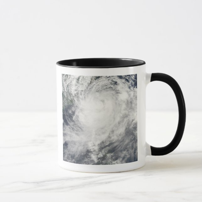 Taza Tifón Morakot sobre Taiwán (Derecha)
