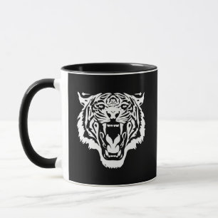 Taza Tigre blanco ruidoso