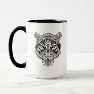 Taza Tigre del estilo