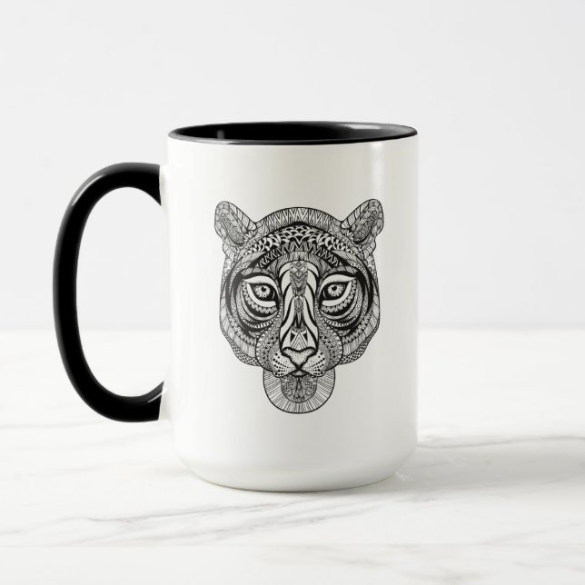 Taza Tigre del estilo (Izquierda)