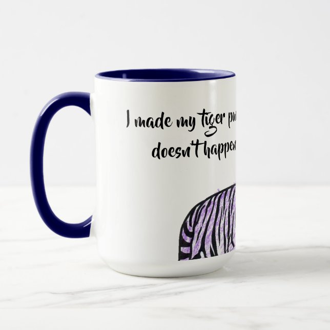 Taza Tigre morado (Izquierda)