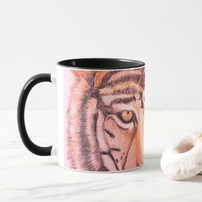 Taza Tigre salvaje (Con donut)
