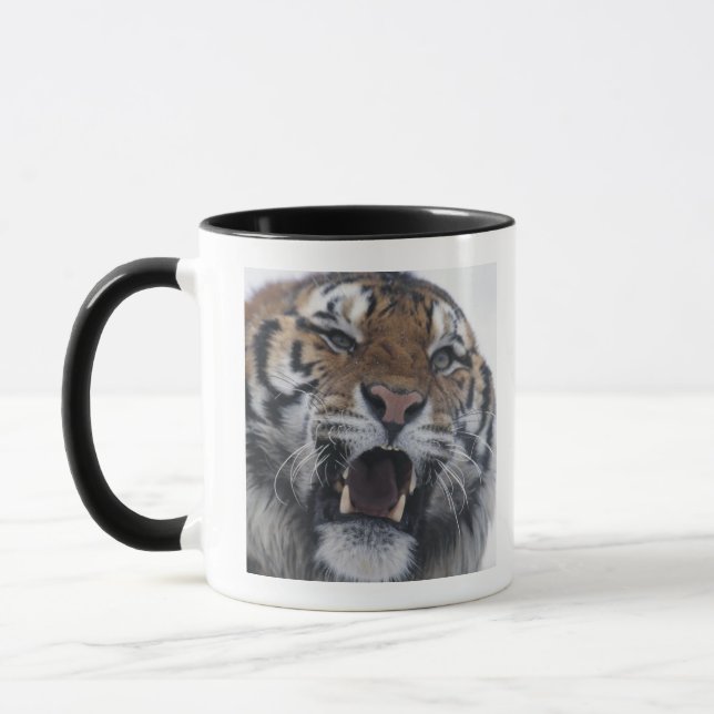 Taza Tigre siberiano que gruñe (Izquierda)