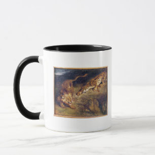 Taza Tigre y león