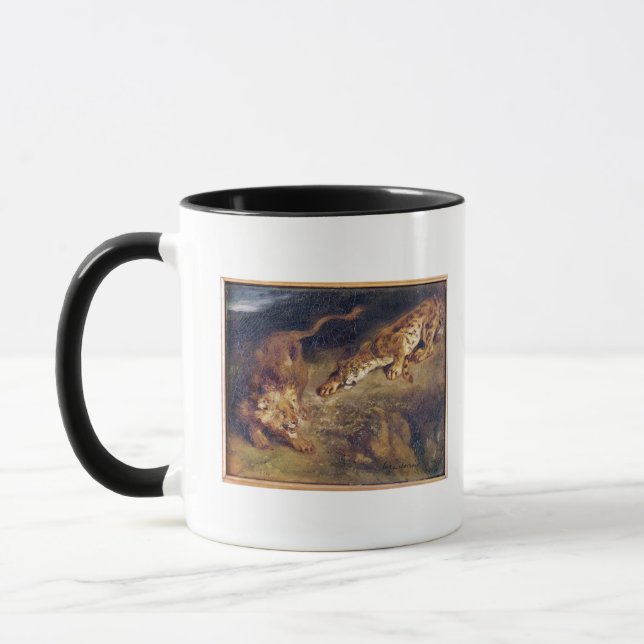 Taza Tigre y león (Izquierda)