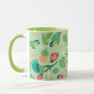Taza Tiki Parrot Mug